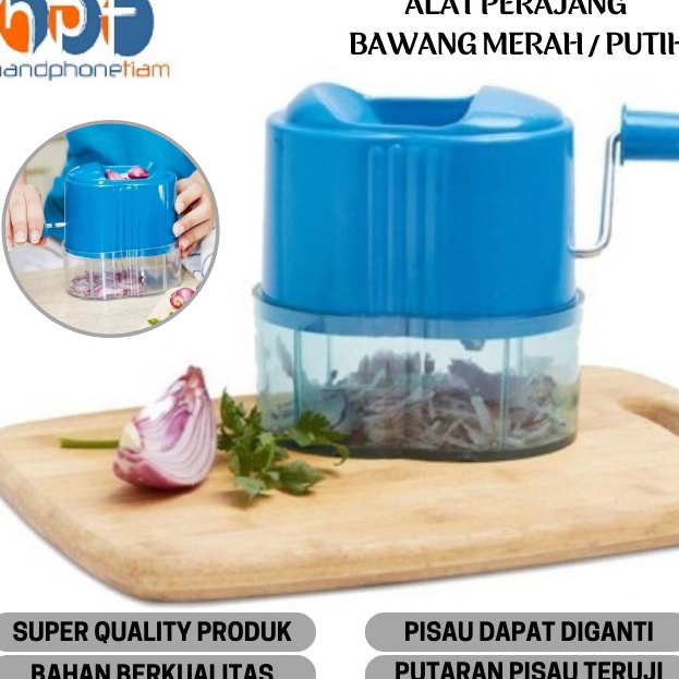 Sale Perajang Bawang Alat Pemotong Bawang Merah Onion Slicer Praktis / Blander Giling Manual Pengiri