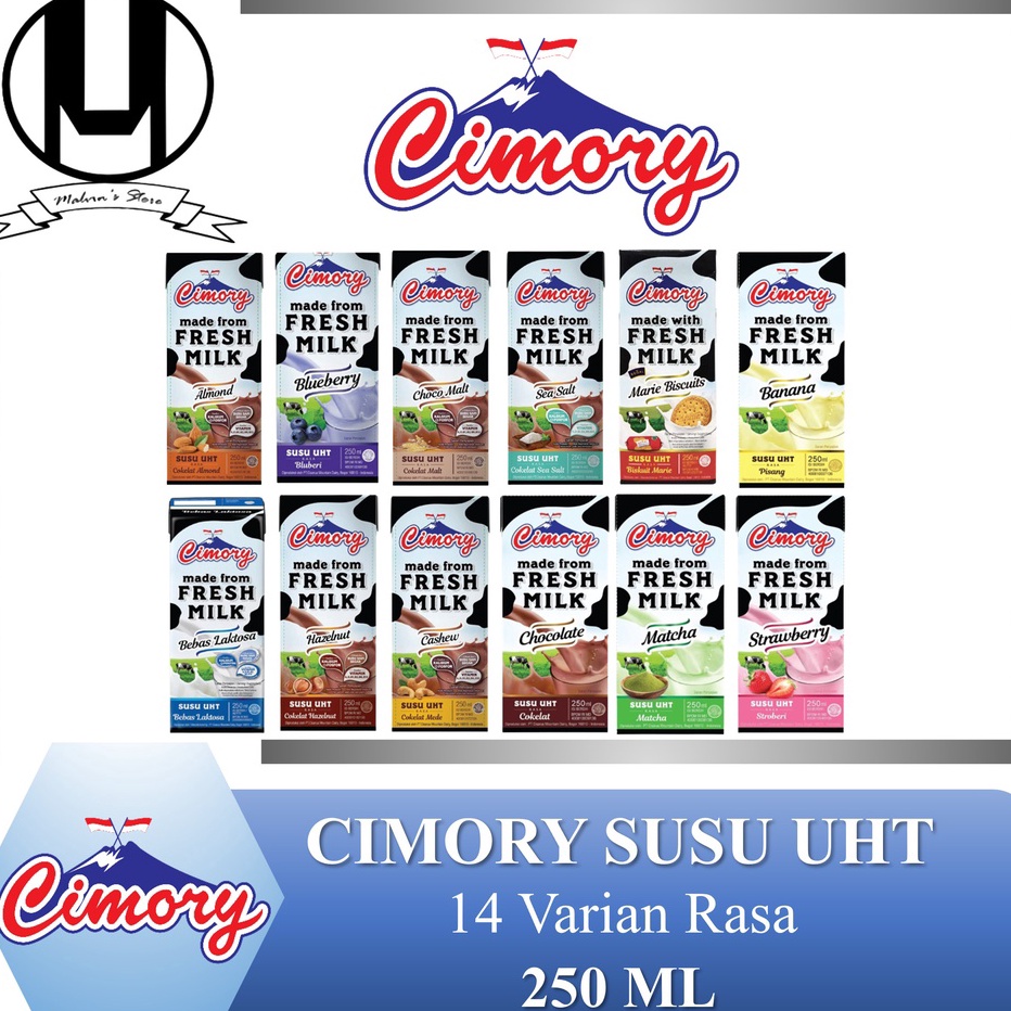 

➽✤★ Cimory Susu UHT (Fresh Milk) - 250 ML Kirim Langsung