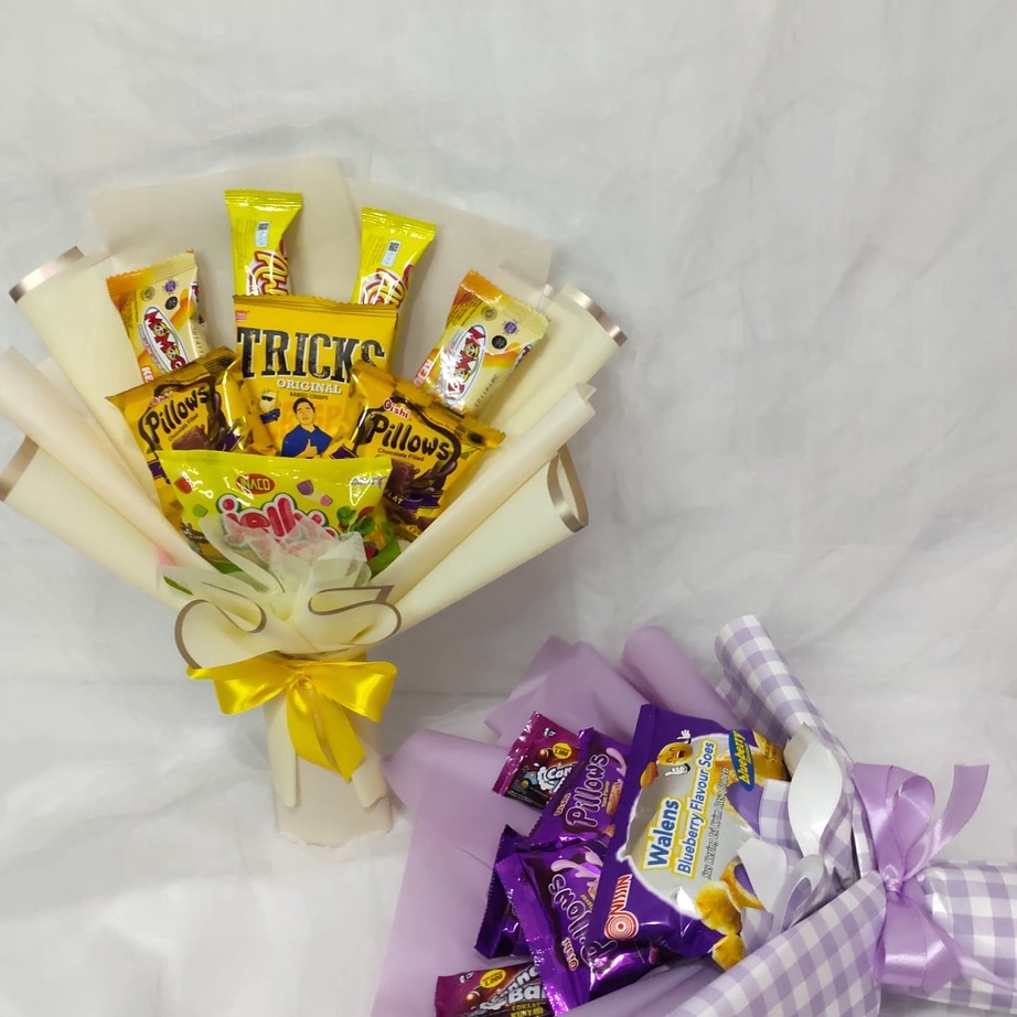 

QLPL3224 Terlaku... (Ready Stock) Bouquet / Buket Snack untuk Wisuda / Hari Ibu / Ulang Tahun / Hadiah / Anniversary / Valentine / Hari Guru