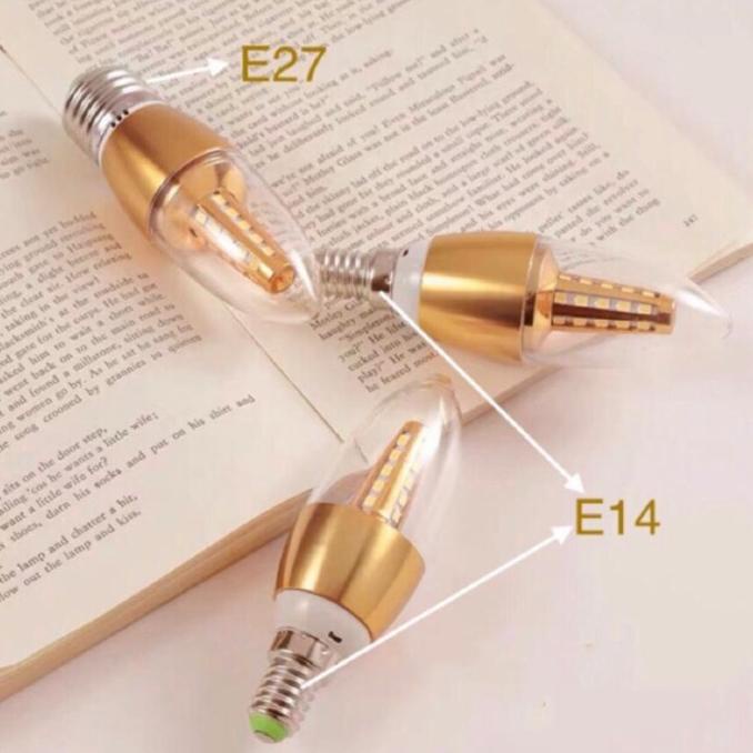 Lampu Candel E14 Led Jagung E14 E27 5 Watt Bolam Lilin 5Watt 5W E14