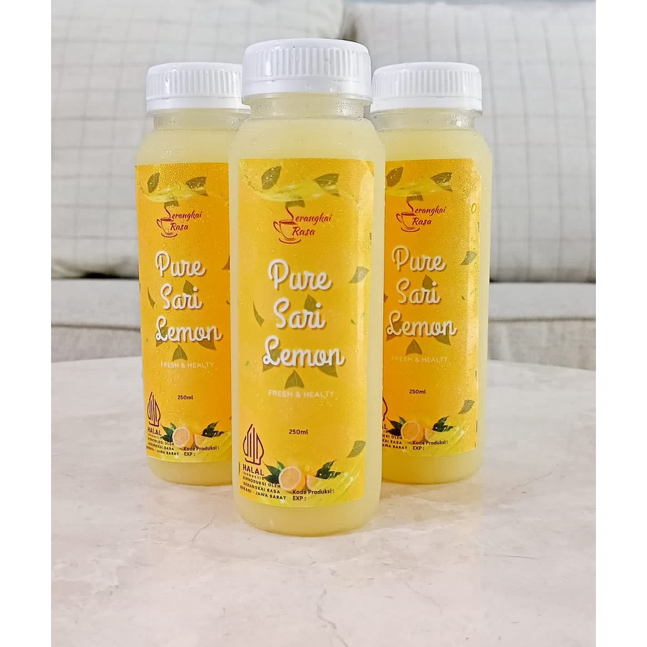 

Best Sari Lemon / Air Lemon Murni / Pure lemon Juice