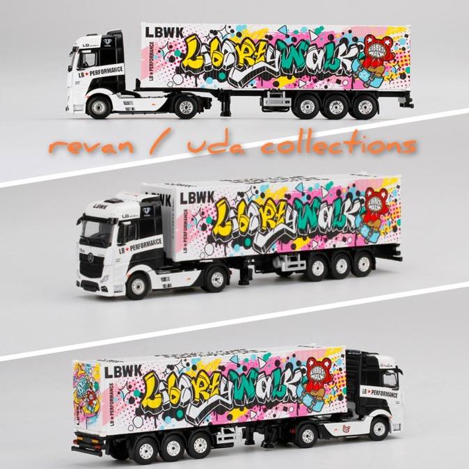 MiniGT Mini GT 333 Mercedes Benz Actros LBWK Kuma Graffiti