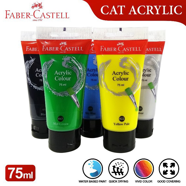 

PRODUK TREND Cat Acrylic Faber Castell 75ml
