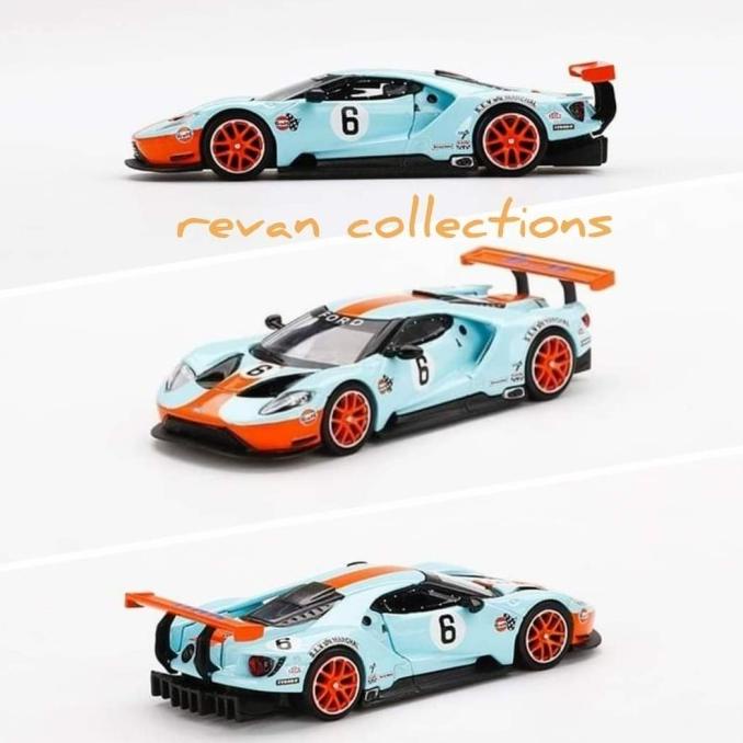 MiniGT Mini GT 269 Ford GT GTLM Gulf USA Exclusive