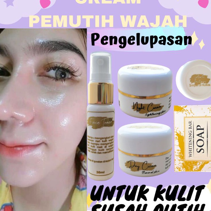 SNYK9968 XG34448 CREAM PEMUTIH WAJAH [PAKET PENGELUPASAN & PAKET NON PENGELUPASAN]CREAM PEMUTIH WAJA