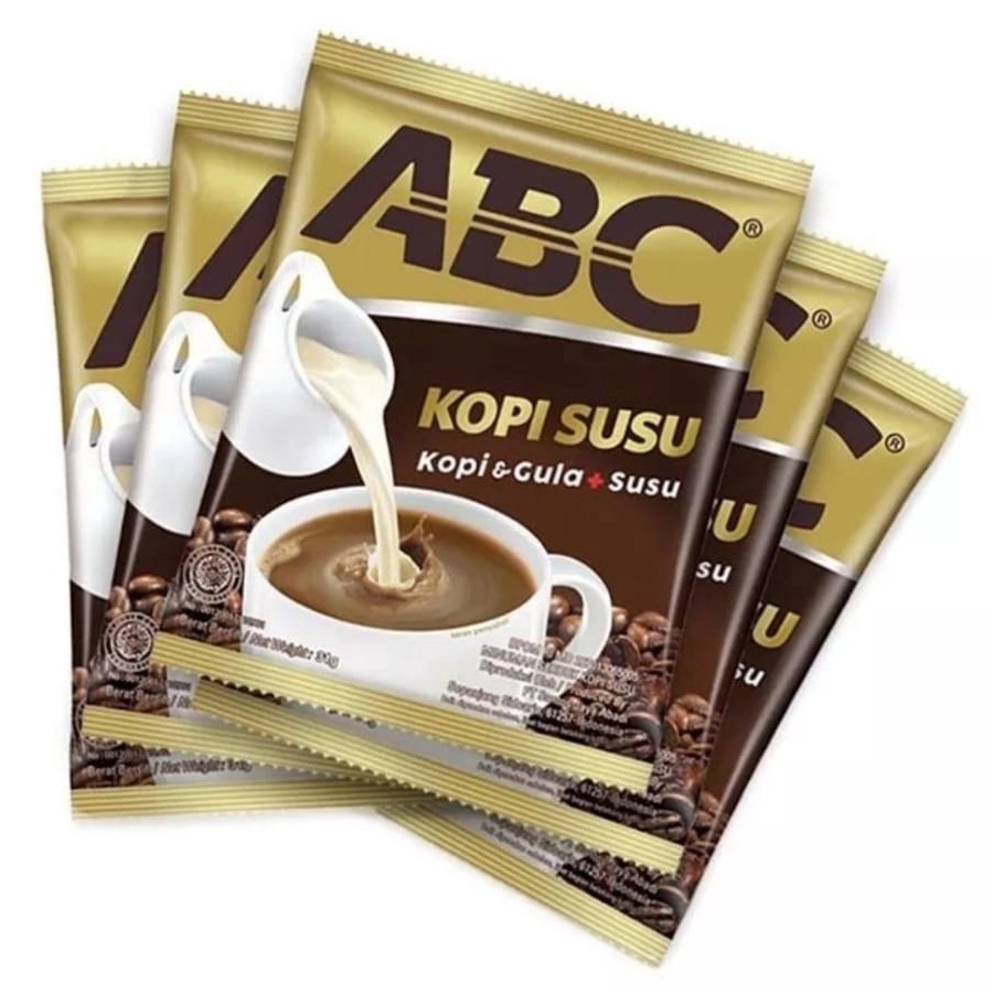 

➫➻❀✺ kopi ABC SUSU 1 renceng Model Terkini