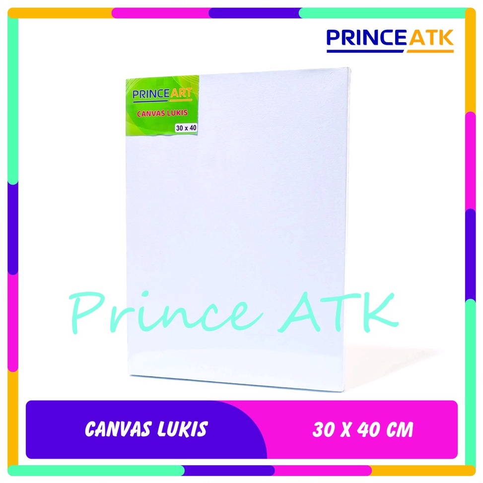 

CR72 CANVAS / KANVAS LUKIS PUTIH UKURAN 30 X 40 CM ➩Ready