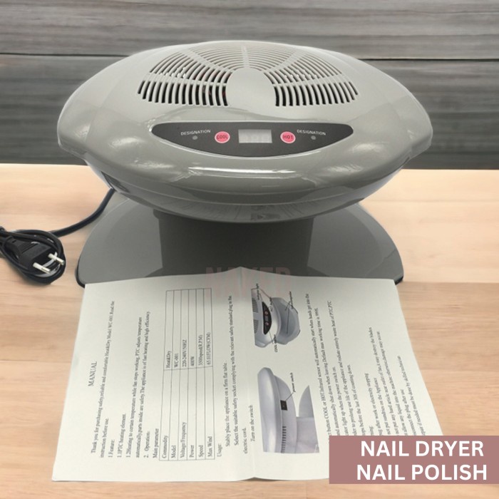 Mesin Pengering Kuku Biasa Nail Dryer Kuku Biasa Nail Art Double Blow Berkualitas