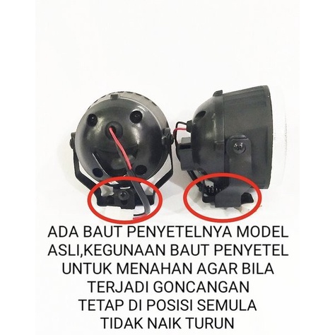 New Foglamp Panther Touring 2005 2006 2007 2008 2009 2010 Lm Lv Ls Kapsul Kode Ma131