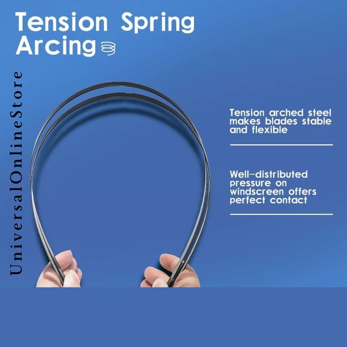 Michx Wiper Blade Kaca Mobil Depan Silicon Hybrid Avanza 2004 - 2012 Kode Ma053