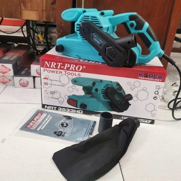 Mesin Amplas Belt Sander Model Tank