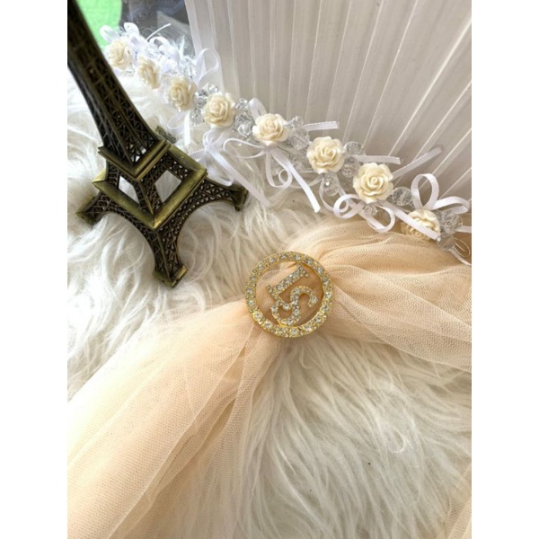 Ring Hijab Logo Brand LS/Ring Hijab Gold/Ring Hijab LS