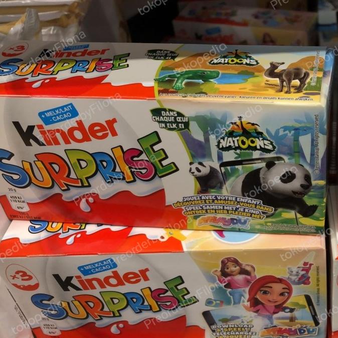 Kinder Surprise Egg Applaydu pack 3pcs