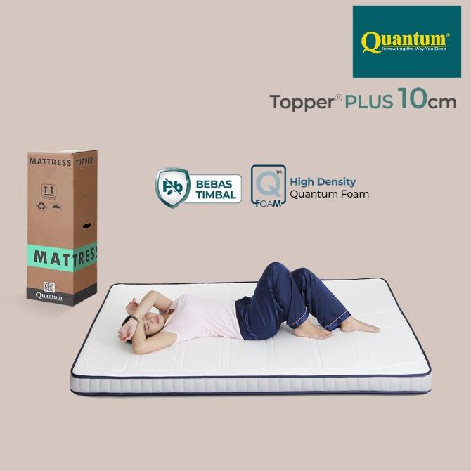 Quantum Mattress Topper Plus 10cm - Kasur Busa Springbed Spring Bed