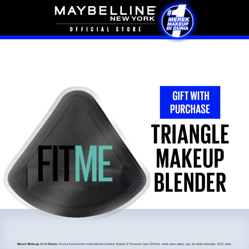 (FREE GIFT - DO NOT ORDER) GWP D2C MAYBELLINE OFFICIAL Triangle Puff