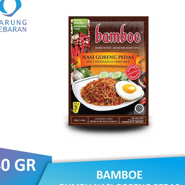 

Terlaku. Bamboe Bumbu Nasi Goreng Pedas