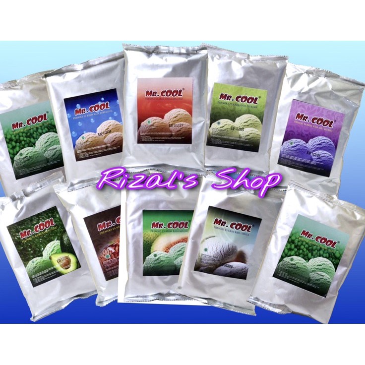 

KXWS9561 HOT Bubuk Es Krim MR. COOL 250 gr
