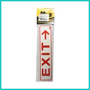 

KRIS STIKER EXIT KANAN STICKER SIGN LABEL ANODIZED 20JVLZ3 accessories