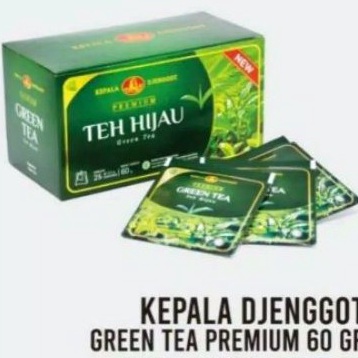 

➚➹✲ TEH HIJAU Cap Kepala Djenggot celup isi 25 pcs Diet keto ★★★★