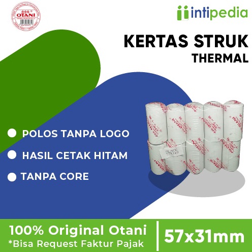 

[ART. P56P] KERTAS STRUK THERMAL OTANI 57 X 31 BLACK EDC BRILINK MINI PRINTER