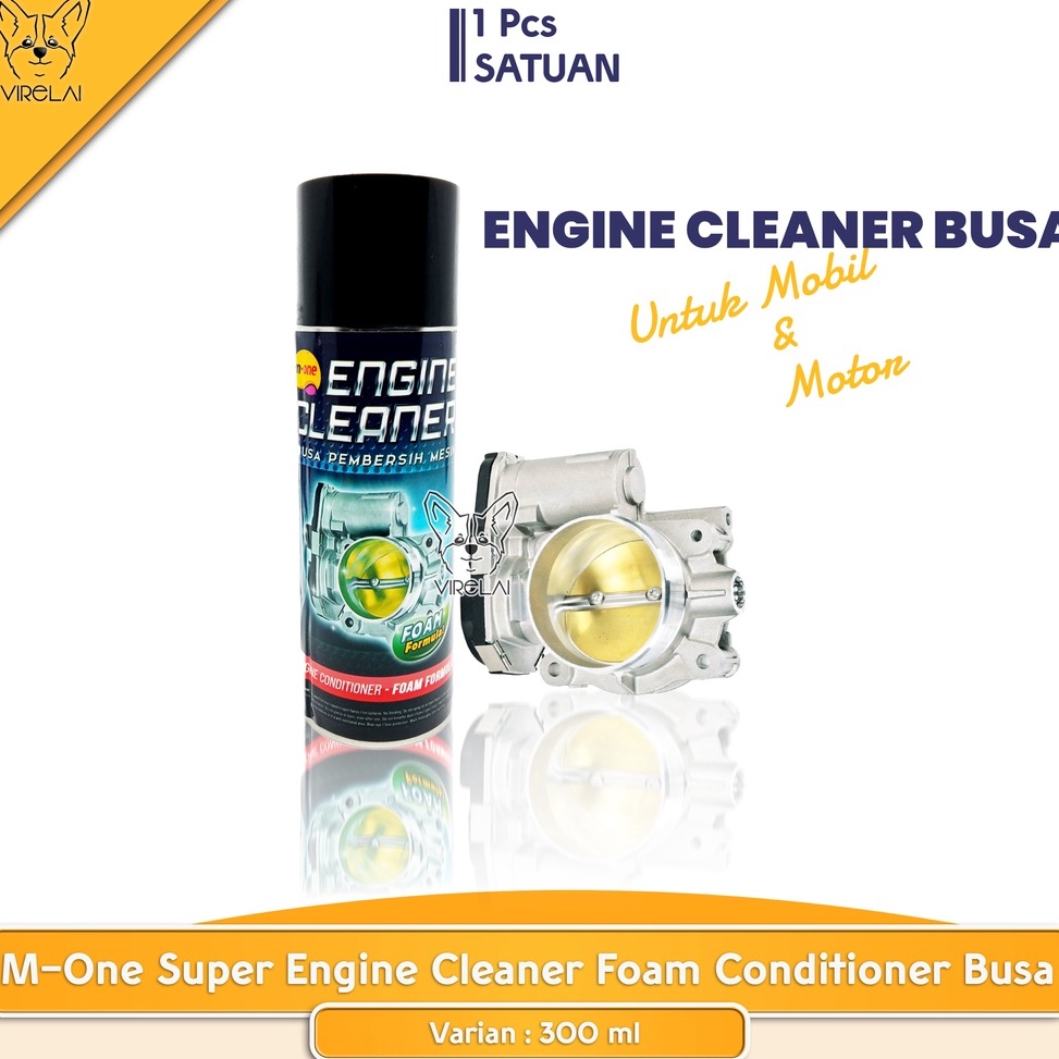 Terbaru.. [300 ml] Super Engine Busa / Throttle Body / Foam Conditioner Cleaner Mobil & Motor [M-One