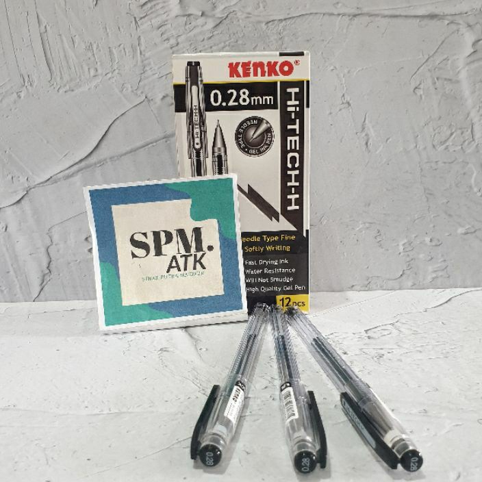 

XTPZ6512 【Penjualan Terbaik】COD Pen Kenko HI-TECH 0,28MM