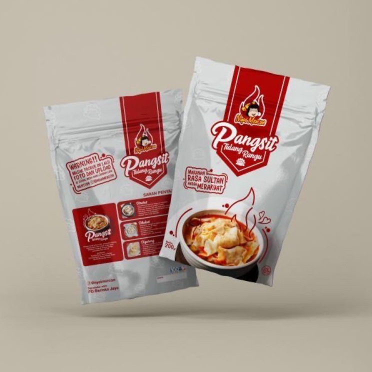 

Baru Pangsit Tulang Rangu Nyai Mercon/ All Varian Produk Nyai Mercon