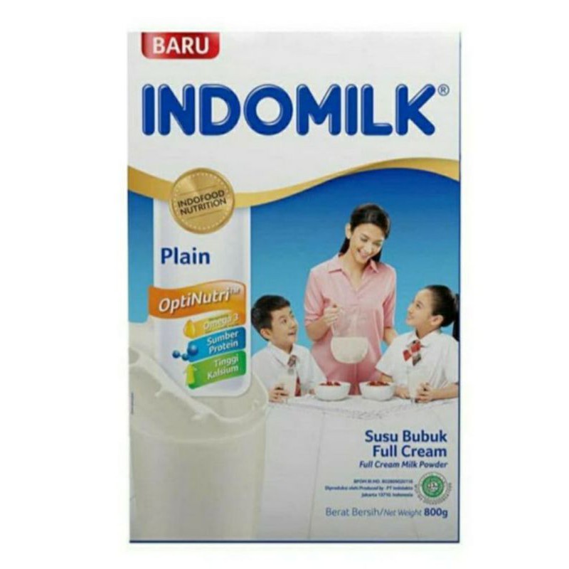 

Indomilk susu bubuk full cream 800 gr