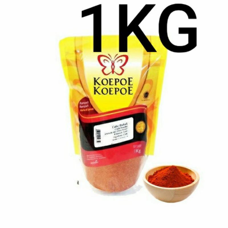 

Cabe Bubuk / Chili Powder Koepoe Koepoe 1Kg