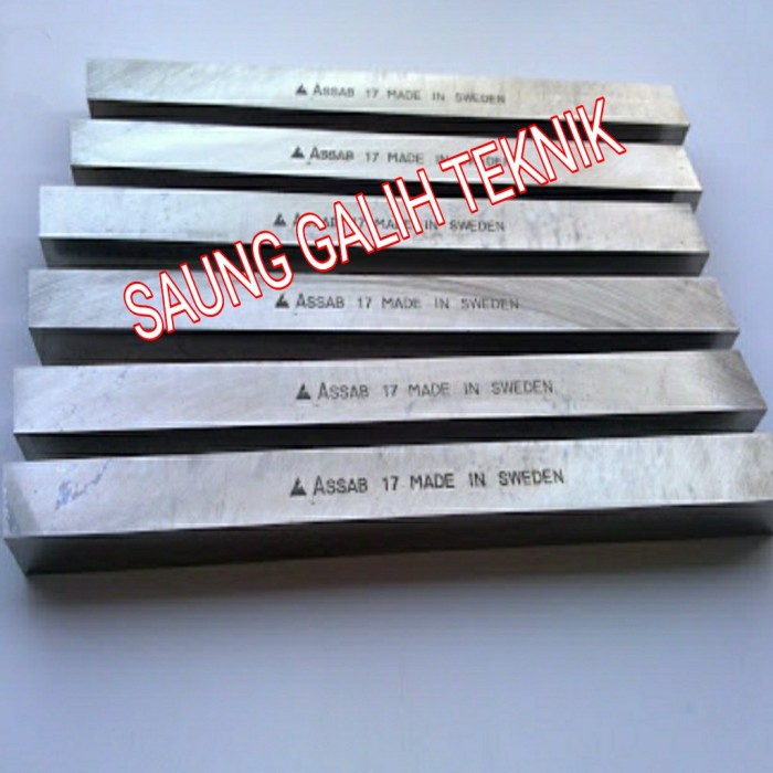 

HSS SQUARE MATA PISAU BUBUT UK : 1/2 X 1/2 X 6 INCH - ASSAB 17