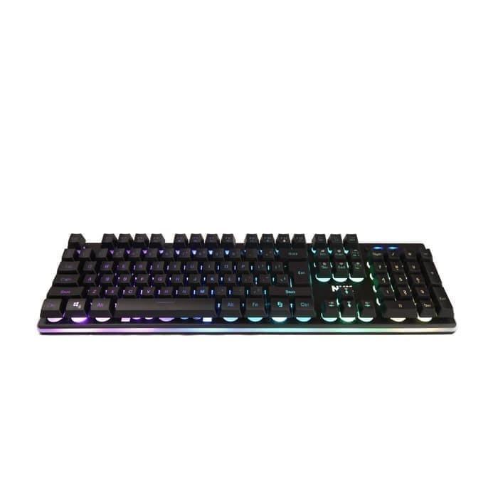 Nyk Kr-301 Underglow Rubber Dome Nemesis Rgb Gaming Keyboard Nyk Kr301