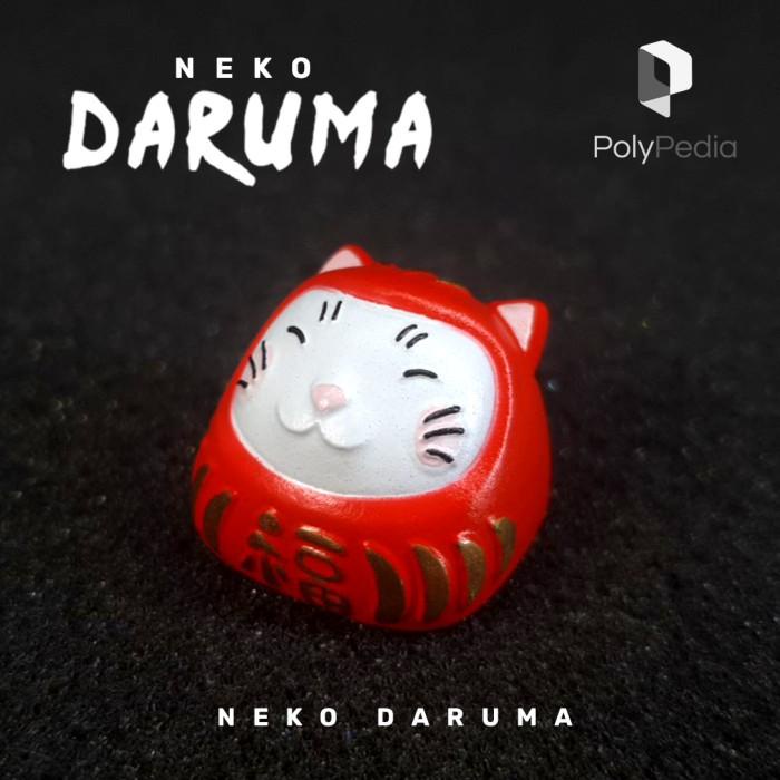 Neko Daruma (Daruma Kucing) Cat Artisan Keycap / Keycaps