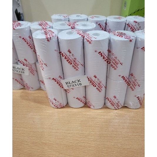 

FPGS0545 Ready Stok Kertas Thermal Roll Otani coreless 57x31 berisi 10 roll