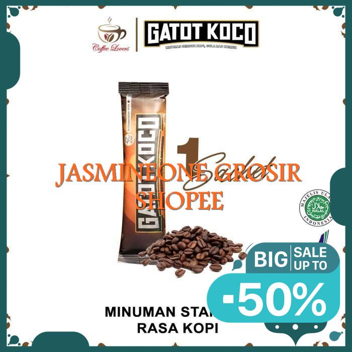 

KOPI GATOT KOCO 1 SACHET DR RICHARD LEE COFFEE BY DR HEN ORIGINAL HEMAT