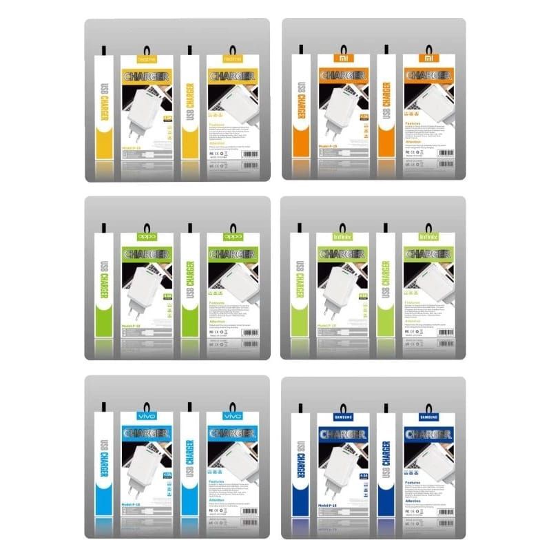 TC CHARGER P-18 BRANDED MICRO N TIPE C PACK IMPORT