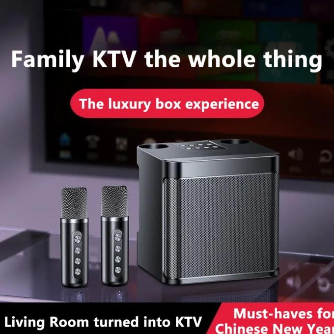 KARAOKE Bluetooth Speaker Wireless 2 MIC TV AUX SPEAKER HF Bluetooth