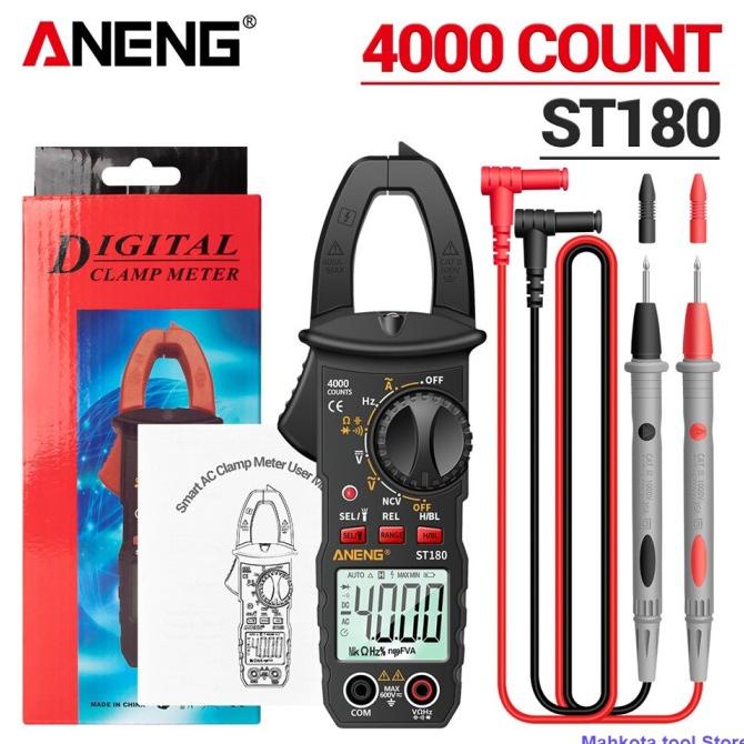 TANG AMPERE AC-DC / DIGITAL CLAMP METER ANENG ST180