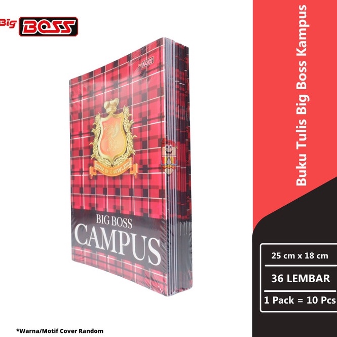 

Dijual Murah Buku Tulis Big Boss / Bigboss 36 lembar 1 pak MURAH Best Seller ᕕ༼