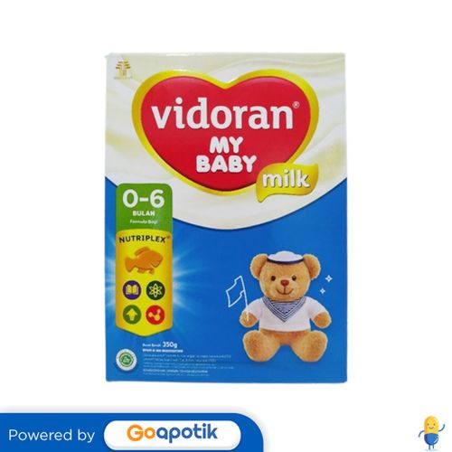 

VIDORAN MY BABY NUTRIPLEX USIA 0-6 BULAN 350 GRAM DUS