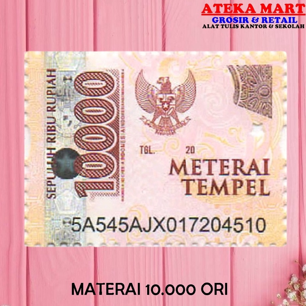 

[DKG] [PCS] MATERAI 10000 ASLI Best