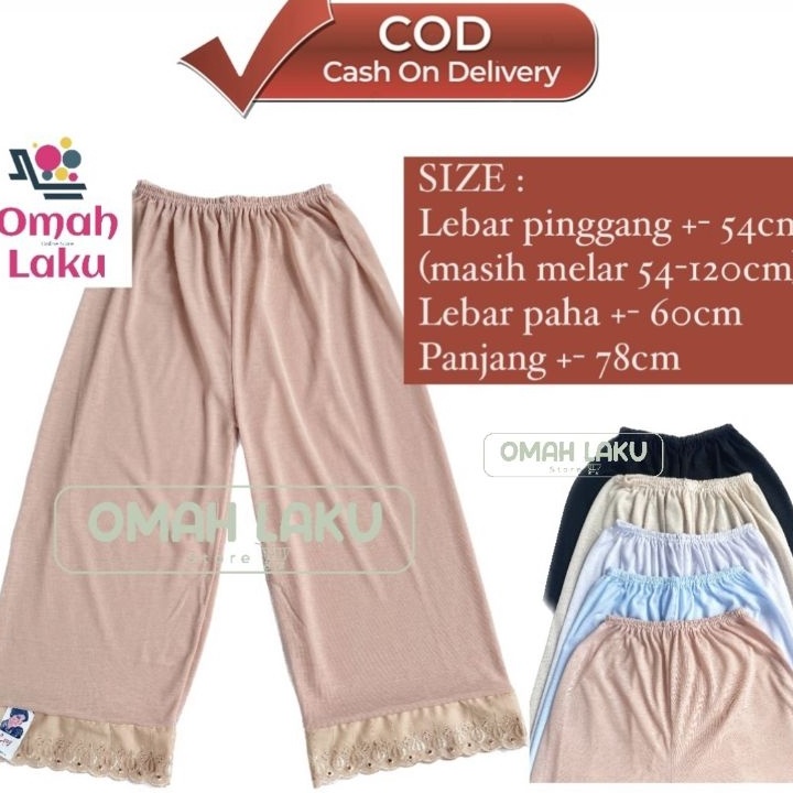 QDTL9970 TERBARU  Androk Kulot Panjang Dewasa / Daleman Celana Panjang/ Dalaman Kulot Panjang /Andro