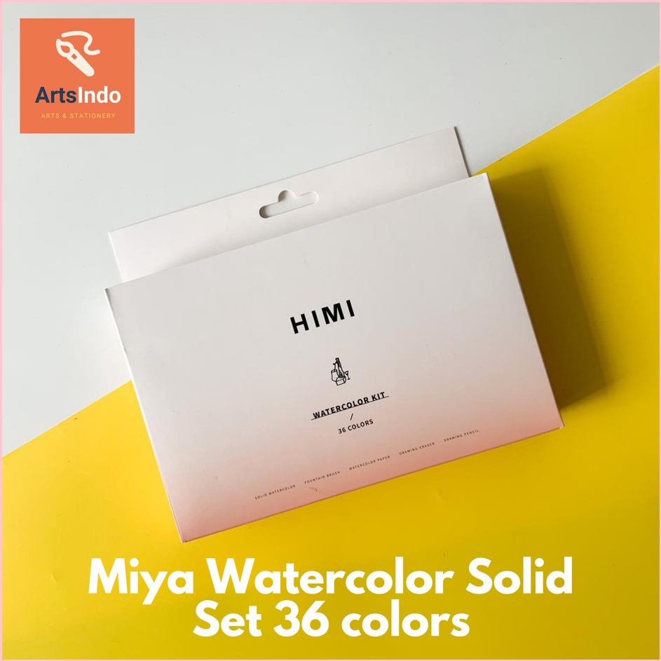 

★★★★ Miya Watercolor Solid Set 36 colors - Miya Himi