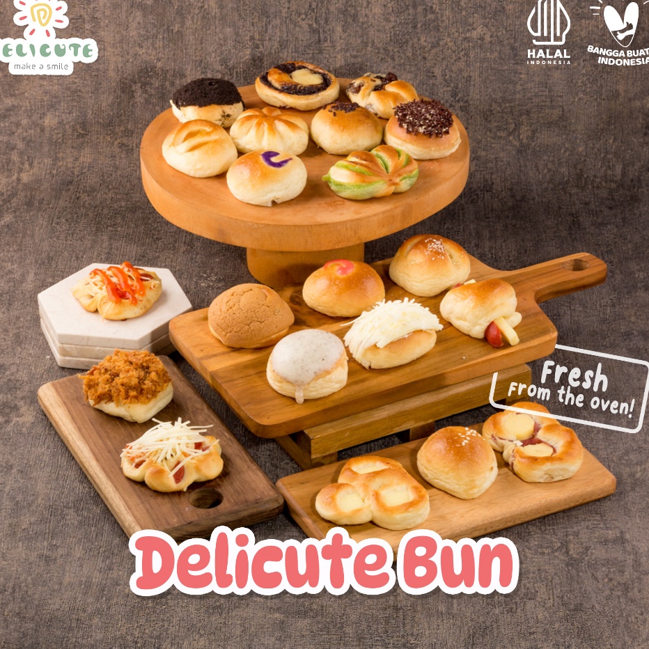 

Serba Murah ROTI DELICUTE BUN (ROTI UNYIL) 24 PCS - BEBAS PILIH RASA | DALAM BOX (TAMBAHKAN PILIHAN VARIASI ROTI DI NOTE) Stok Banyak