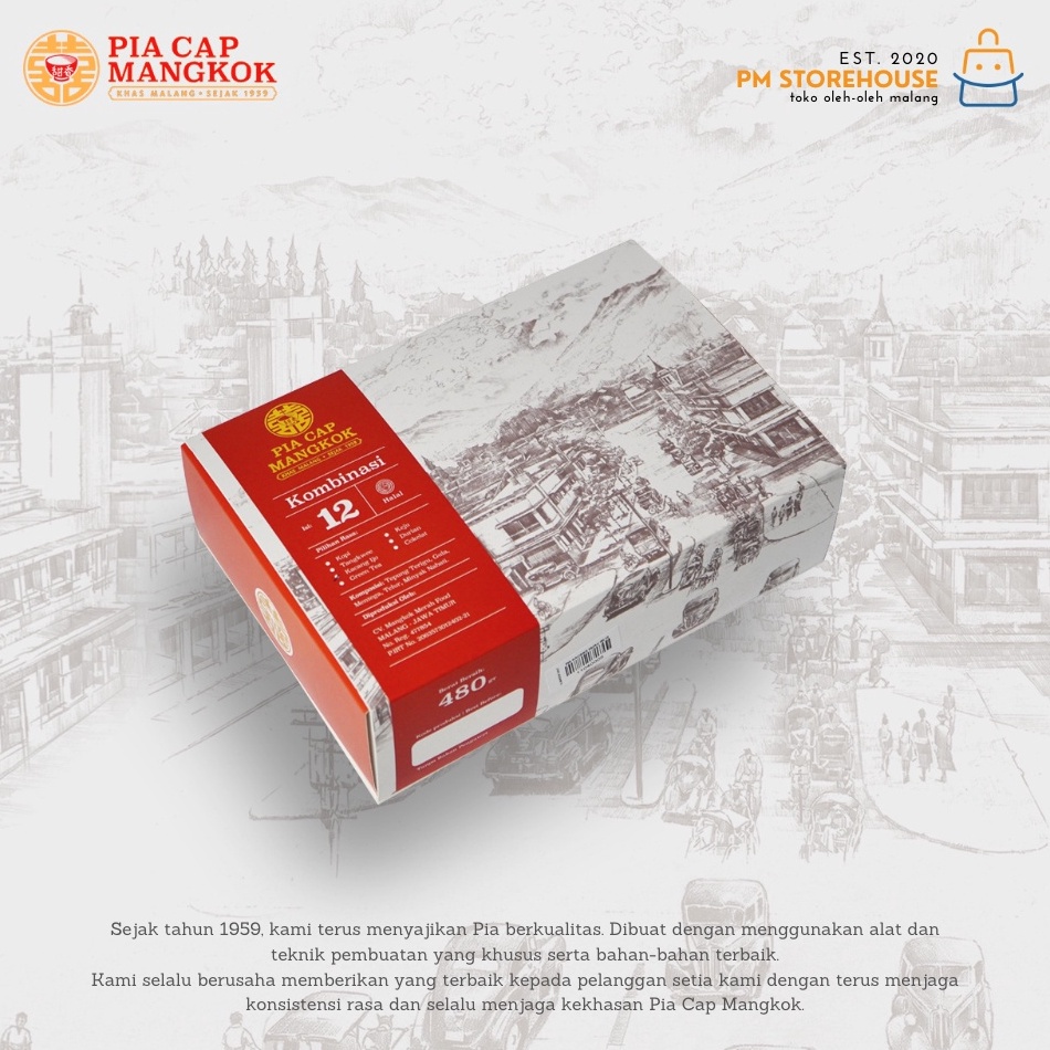 

More Info Here Pia Cap Mangkok Asli Malang - Kemasan Isi 12