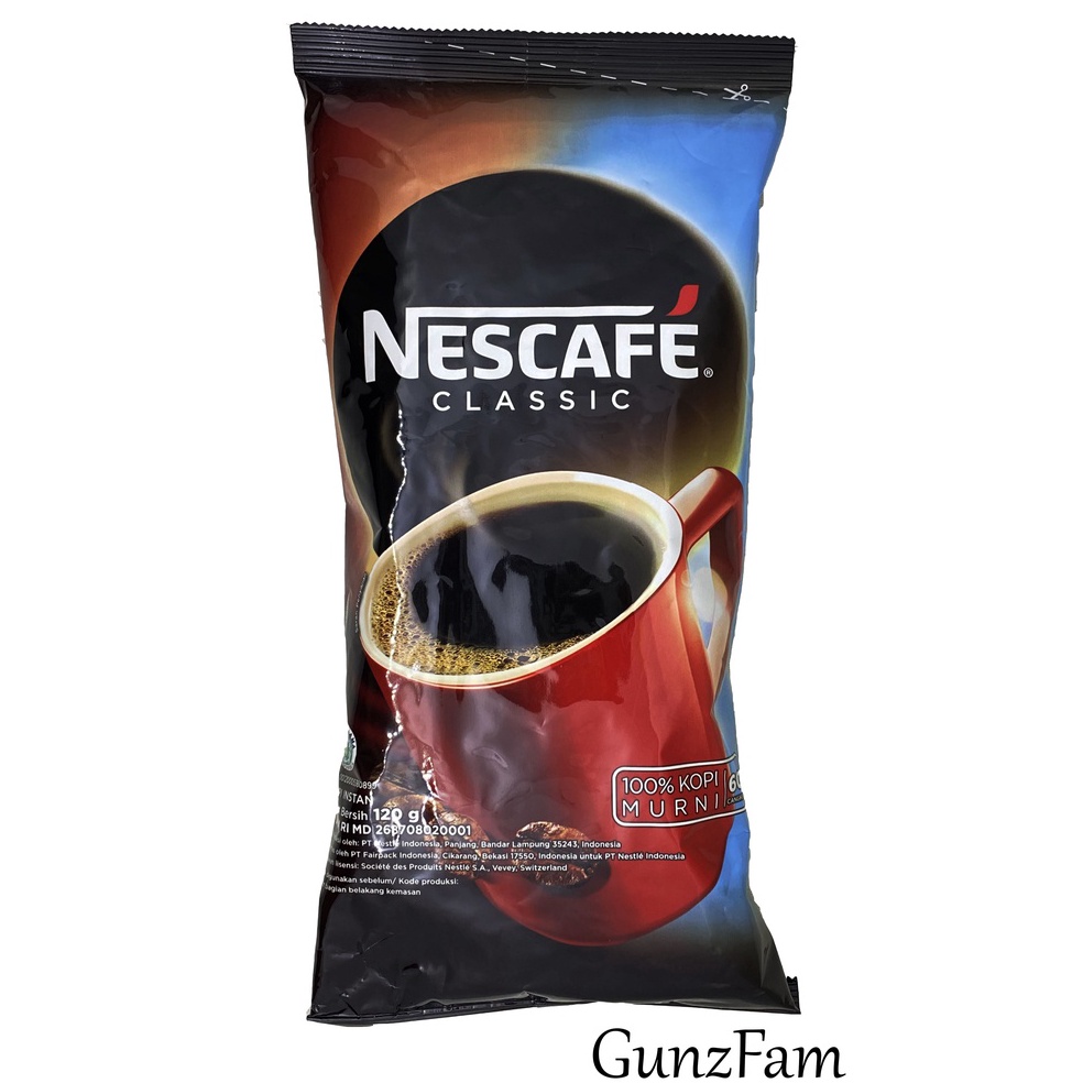 

FLKS8117 Nescafe Classic 120gr Nescafe Classic Vending 120 gr by Nestle Professional