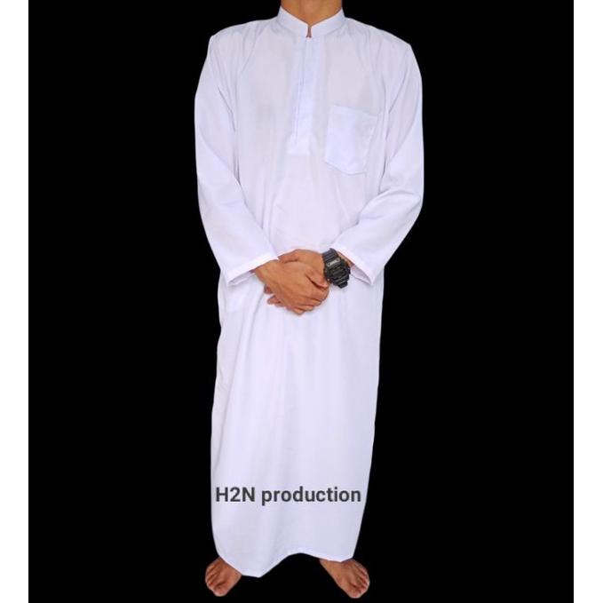 BEST SELLER jubah anak laki laki polos kancing depan / gamis anak laki laki model kancing / baju Kok