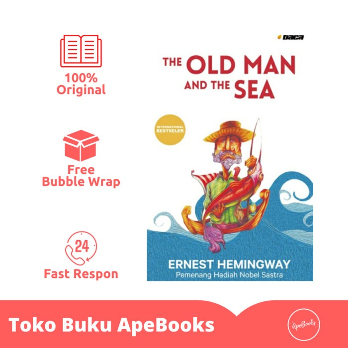 

NEW Ernest Hemingway - The Old Man and The Sea (ORI/Asli)