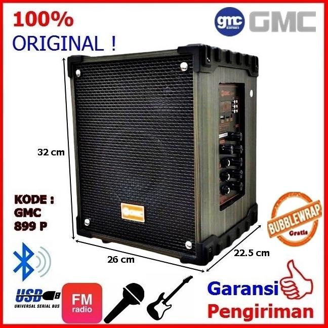 Speaker Bluetooth Speaker Gitar Bluetooth GMC 899 P ( 899 P )