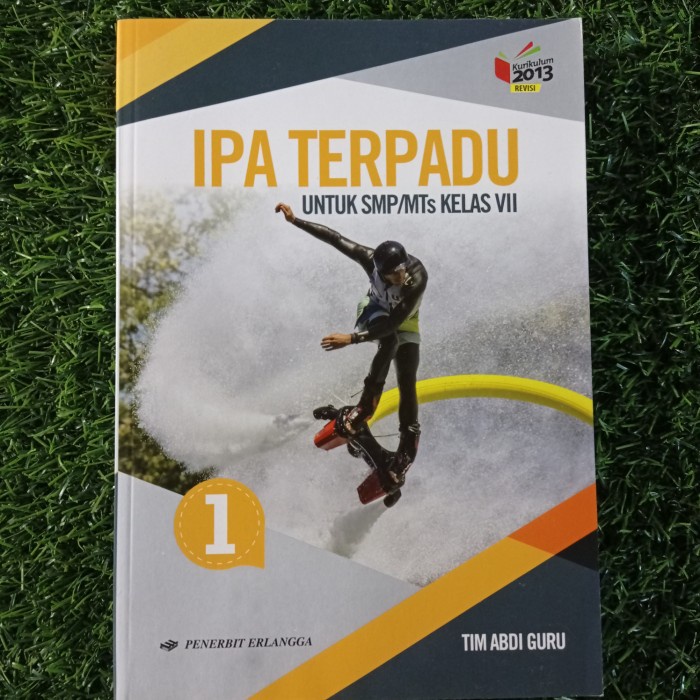 MUST HAVE IPA TERPADU KELAS 7 ERLANGGA REVISI TERBARU