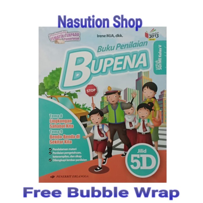 

NEW Bupena 5A 5B 5C 5D Kelas 5 SD Erlangga